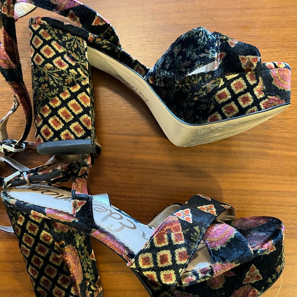 Velvet Sam Edelman Mara platform heels